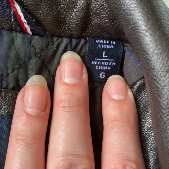 Tommy Hilfiger Faux Leather Jacket - Picture 6 of 8